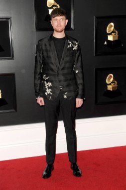 Los Angeles - Şubat 10: James Blake 61, Grammy Staples Center 10 Şubat 2019 Los Angeles, Ca Ödülleri