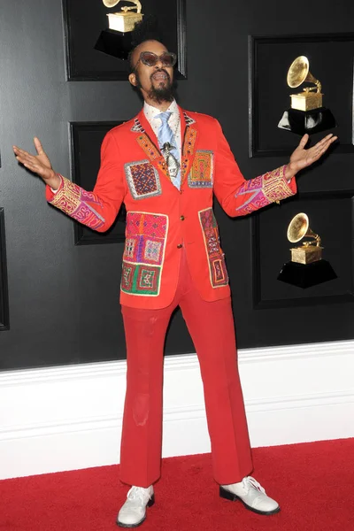 Los Angeles Feb Fantastic Negrito 61St Grammy Awards Staples Center — Fotografia de Stock