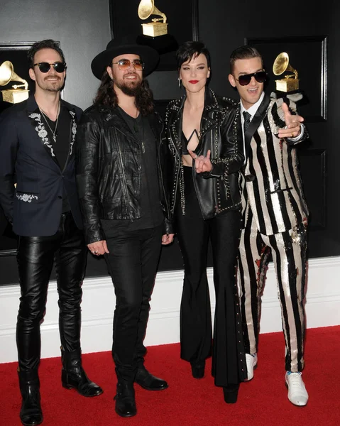 Los Angeles Février Halestrom 61E Grammy Awards Staples Center Février — Photo