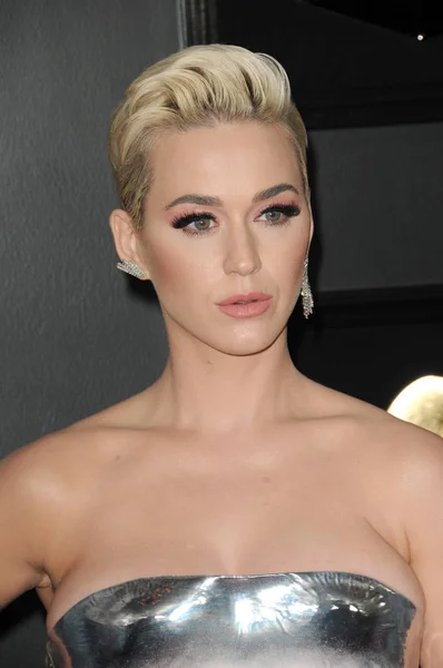 Los Angeles Feb Katy Perry Grammy Awards 61St Staples Center — Fotografia de Stock