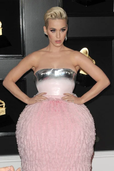 Los Angeles Feb Katy Perry 61St Grammy Awards Staples Center — Stock Photo, Image