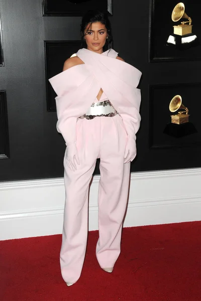Los Angeles Feb Kylie Jenner 61St Grammy Awards Staples Center — Stock Photo, Image