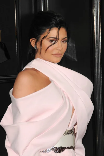 Los Angeles Feb Kylie Jenner Grammy Awards 61St Staples Center — Fotografia de Stock