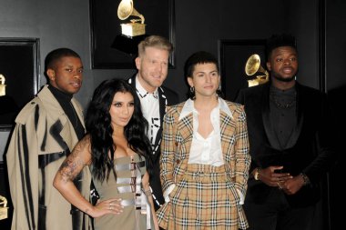 Los Angeles - Şubat 10: Pentatonix 61, Grammy Staples Center 10 Şubat 2019 Los Angeles, Ca Ödülleri