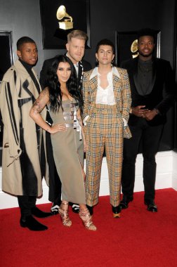 Los Angeles - Şubat 10: Pentatonix 61, Grammy Staples Center 10 Şubat 2019 Los Angeles, Ca Ödülleri