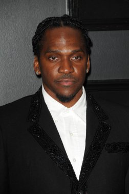 Los Angeles - Şubat 10: 61 Pusha T Grammy Staples Center 10 Şubat 2019 Los Angeles, Ca Ödülleri
