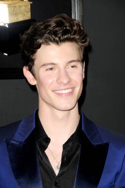 Los Angeles - Şubat 10: Shawn Mendes 61, Grammy Staples Center 10 Şubat 2019 Los Angeles, Ca Ödülleri