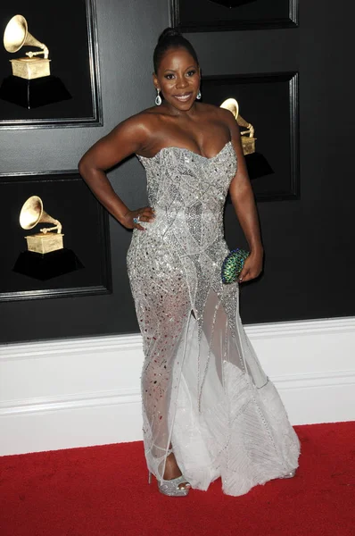 Los Angeles Februari Tia Fuller 61E Grammy Awards Het Staples — Stockfoto