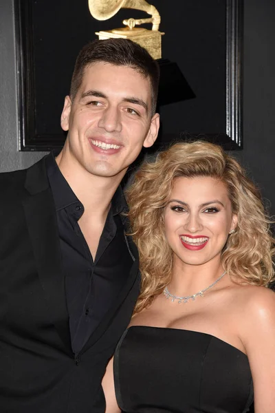 Los Angeles Lut Tori Kelly Szy Nagród Grammy Staples Center — Zdjęcie stockowe