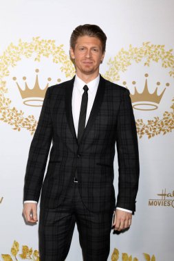Los Angeles - 9 Şubat: Andrew Francis 9 Şubat 2019 turnuva şirketten Pasadena, Ca Hallmark kış 2019 Tca etkinlikte