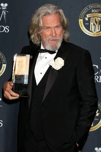 Los Ángeles Febrero Jeff Bridges Los 33º Premios Anuales American — Foto de Stock