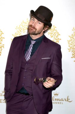 Los Angeles - 9 Şubat: Josh Kelly 9 Şubat 2019 turnuva şirketten Pasadena, Ca Hallmark kış 2019 Tca etkinlikte