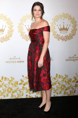 Los Angeles - 9 Şubat: Kimberly Sustad 9 Şubat 2019 turnuva şirketten Pasadena, Ca Hallmark kış 2019 Tca etkinlikte