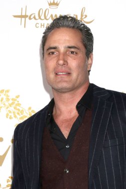 LOS ANGELES - FEB 9:  Victor Webster at the Hallmark Winter 2019 TCA Event at the Tournament House on February 9, 2019 in Pasadena, CA clipart
