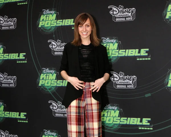 Los Ángeles Feb Allisyn Ashley Arm Estreno Kim Possible Academy —  Fotos de Stock