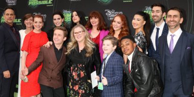 Los Angeles - 12 Şubat: Kim Possible döküm Tv akademide 12 Şubat 2019 Los Angeles, Ca Eleme 