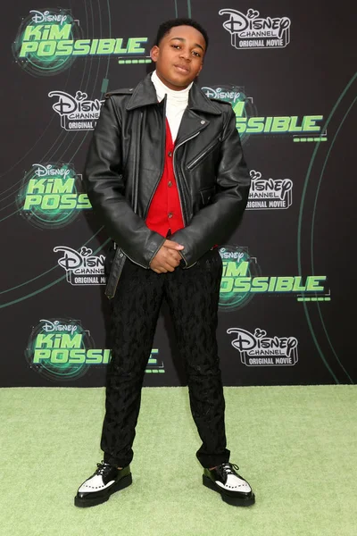 Los Angeles Février Isaac Ryan Brown Première Kim Possible Academy — Photo