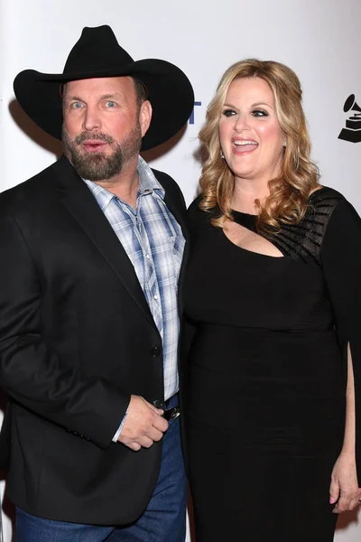 Los Angeles Feb Garth Brooks Trisha Yearwood Musicares Person Year — Stock Photo, Image