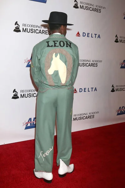 Los Ángeles Feb Leon Bridges Gala Persona Musicares Del Año —  Fotos de Stock