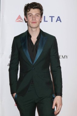 Los Angeles - 8 Şubat: Shawn Mendes yıl Gala La Kongre Merkezi'nde 8 Şubat 2019 tarihinde Los Angeles, Ca Musicares kişi