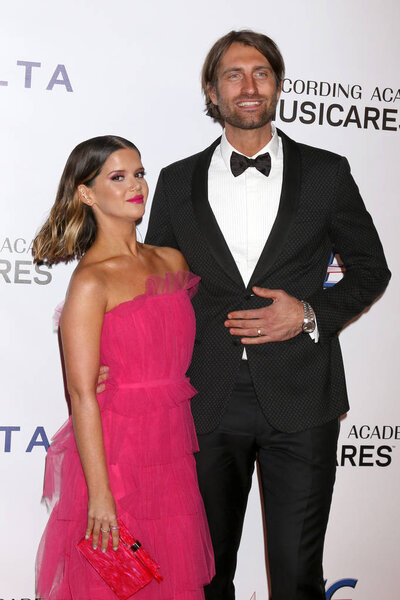 LOS ANGELES - FEB 8:  Maren Morris, Ryan Hurd at the MusiCares Person of the Year Gala at the LA Convention Center on February 8, 2019 in Los Angeles, CA