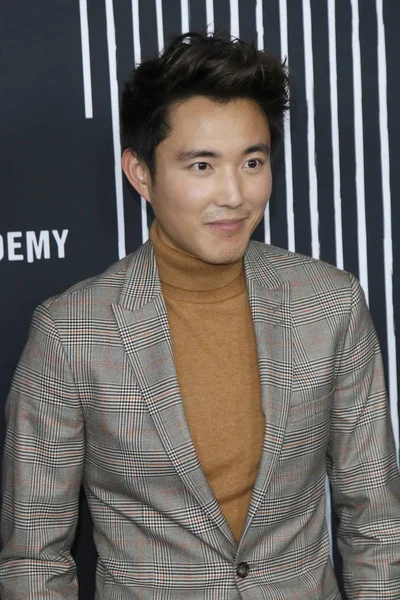 Los Angeles Février Justin Min Umbrella Academy Première Arclight Hollywood — Photo