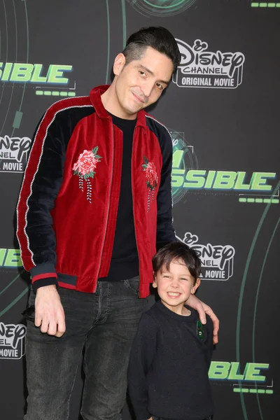 Los Angeles Feb David Dastmalchian Son Kim Possible Premiere Screening — Stock Photo, Image