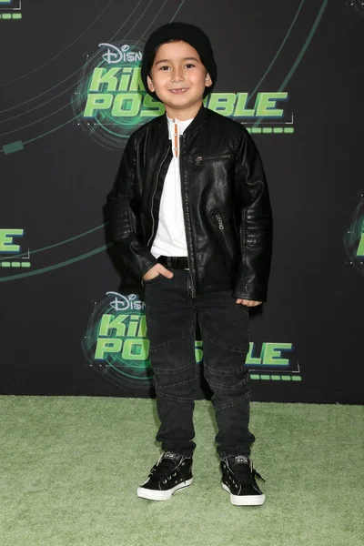 Los Angeles Feb Elias Jansssen Kim Possible Premiere Screening Academy — Stok Foto