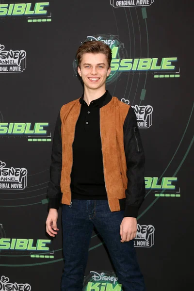 Los Angeles Februar 2019 Jacob Hopkins Bei Der Kim Possible — Stockfoto