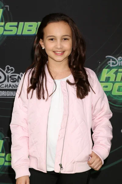 Los Angeles Feb Kaylin Hayman Première Van Kim Possible Screening — Stockfoto