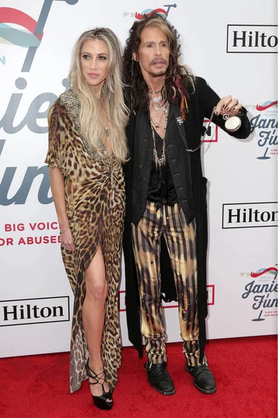 Los Angeles Únor Aimee Preston Steven Tyler 2019 Steven Tyler — Stock fotografie