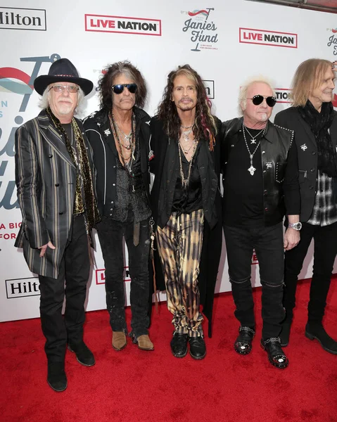 Los Angeles Lut Brad Whitford Joe Perry Joey Kramera Tom — Zdjęcie stockowe