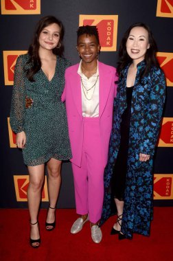 Los Angeles - 15 Şubat: Cassady Mcclincy, melek teorisi, Angela Kang 3 yıllık Kodak Film Ödülleri Los Angeles, Ca üzerinde 15 Şubat 2019 Hudson Loft