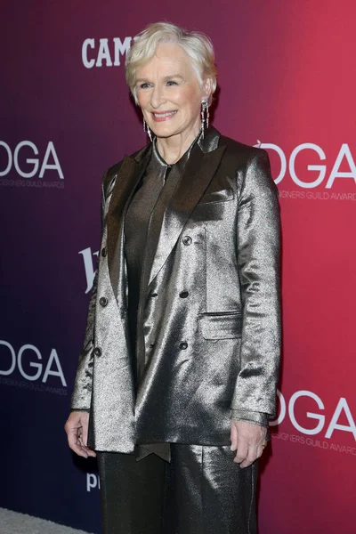 Los Angeles Lut Glenn Close 2019 Costume Designers Guild Awards — Zdjęcie stockowe