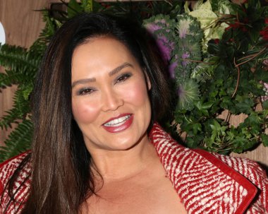 Los Angeles - 20 Şubat: Tia Carrere Beverly Hills, Ca üzerinde 20 Şubat 2019 Four Seasons Hotel, küresel yeşil 2019 Pre-Oscar töreni'nde