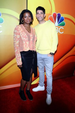 Los Angeles - 20 Şubat: Cassandra Freeman, Raza Jaffrey NBCs Los Angeles sezon ortası basın galada Universal City, Ca Nbc Universal çok üzerinde 20 Şubat 2019