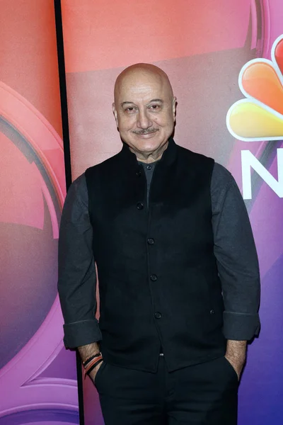 Los Angeles Février Anupam Kher Junket Presse Saison Ccbn Los — Photo