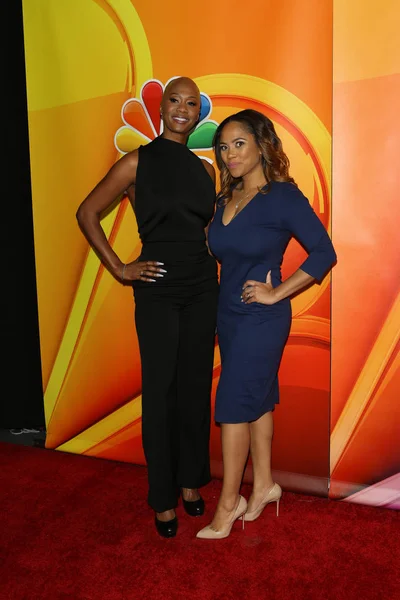 Los Ángeles Feb Imani Walker Shanique Drummond Evento Prensa Nbc — Foto de Stock