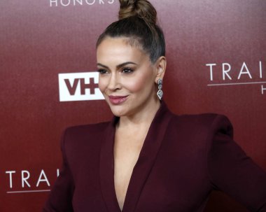 Los Angeles - 20 Şubat: Alyssa Milano adlı Vh1 Trailblazer onur Theatre'da Wilshire Ebell 20 Şubat 2019 tarihinde Los Angeles, Ca