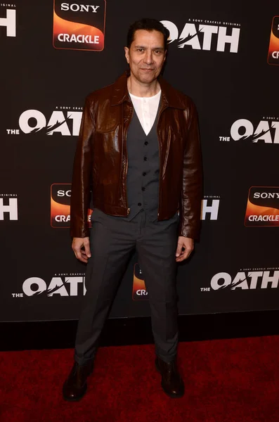 Los Angeles Feb Carlos Sanz Oath Season Screening Event Paloma — Fotografia de Stock