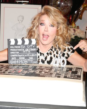 Los Angeles - 20 Şubat: Melody Thomas Scott, Melody Thomas Scott kutluyor Y ve Cbs televizyon şehir Event'de R 40 yıl üzerinde 20 Şubat 2019 Los Angeles, Ca