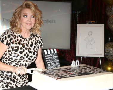 Los Angeles - 20 Şubat: Melody Thomas Scott, Melody Thomas Scott kutluyor Y ve Cbs televizyon şehir Event'de R 40 yıl üzerinde 20 Şubat 2019 Los Angeles, Ca