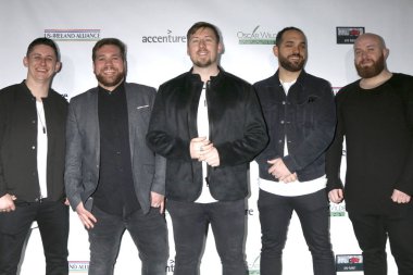 Los Angeles - 21 Şubat: David Doyle, Noely Musgrave, Andy Lestrange, Kurtis Wade, Leo Cassandro, Vinci, Santa Monica, Ca üzerinde 21 Şubat 2019 Robot kötü 2019 Oscar Wilde Ödülleri'nde