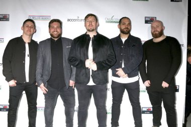 Los Angeles - 21 Şubat: David Doyle, Noely Musgrave, Andy Lestrange, Kurtis Wade, Leo Cassandro, Vinci, Santa Monica, Ca üzerinde 21 Şubat 2019 Robot kötü 2019 Oscar Wilde Ödülleri'nde