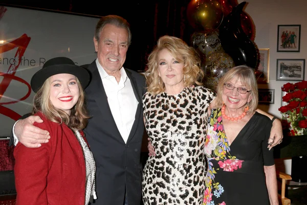 Los Angeles Feb Conci Nelson Eric Braeden Melody Thomas Scott — Stockfoto