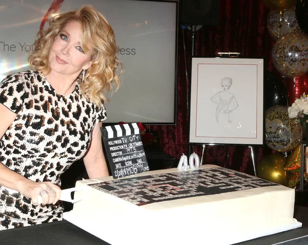 Los Angeles - 20 Şubat: Melody Thomas Scott, Melody Thomas Scott kutluyor Y ve Cbs televizyon şehir Event'de R 40 yıl üzerinde 20 Şubat 2019 Los Angeles, Ca