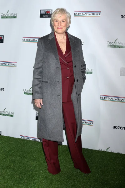 Los Angeles Feb Glenn Close Agli Oscar Wilde Awards 2019 — Foto Stock