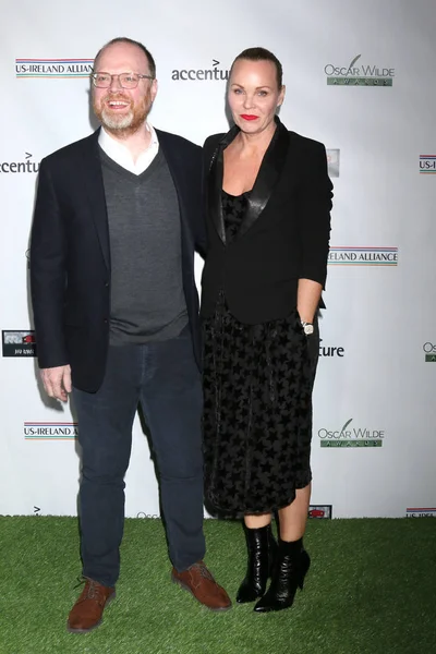 Karina longworth and rian johnson director hi-res stock