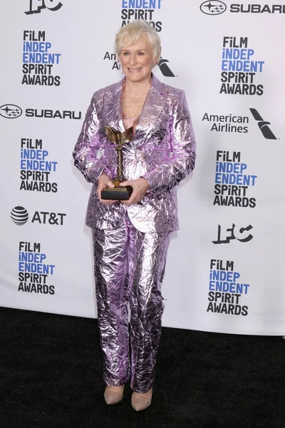 Los Angeles Februari Glenn Close 2019 Film Independent Spirit Awards — Stockfoto
