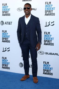 Los Angeles - 23 Şubat: 2019 Sterling K. Brown'da Film Independent Spirit sahilde 23 Şubat 2019 Santa Monica, C Ödülleri